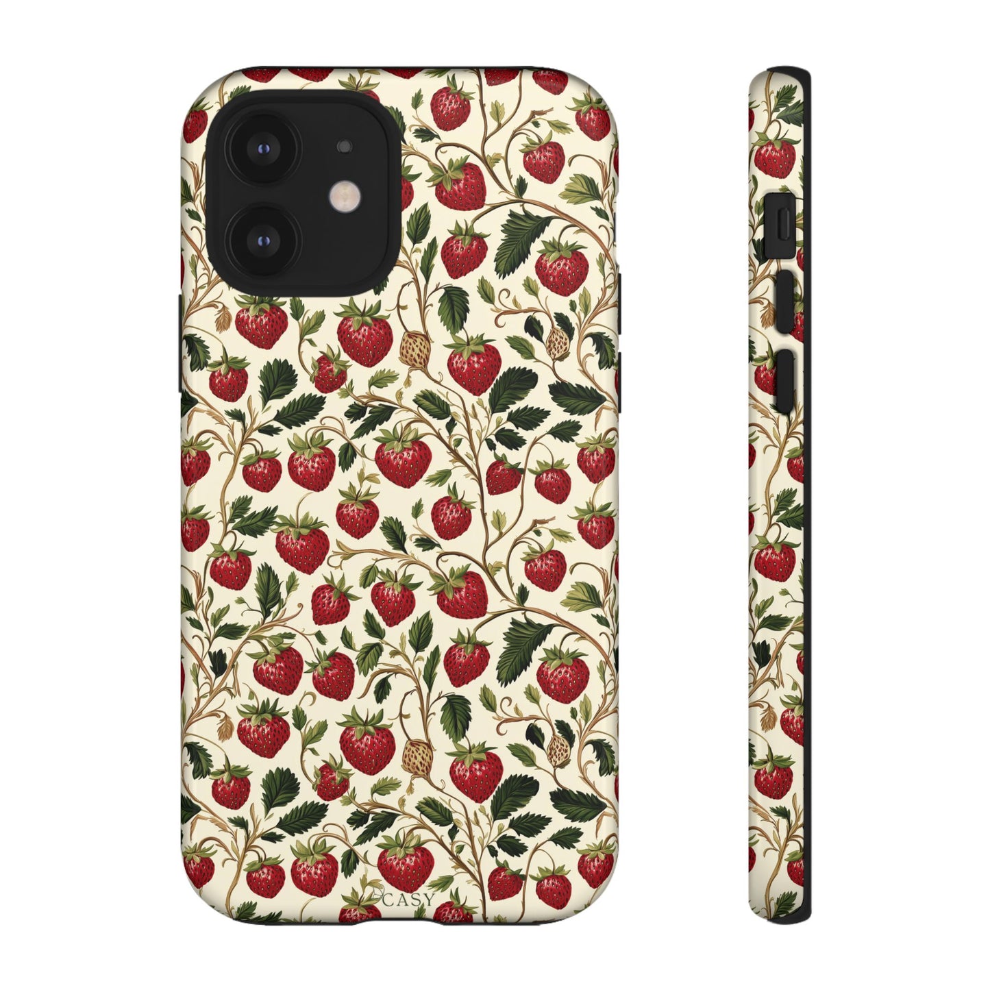 Enchanted Strawberry Patch | Botanical Phone Case