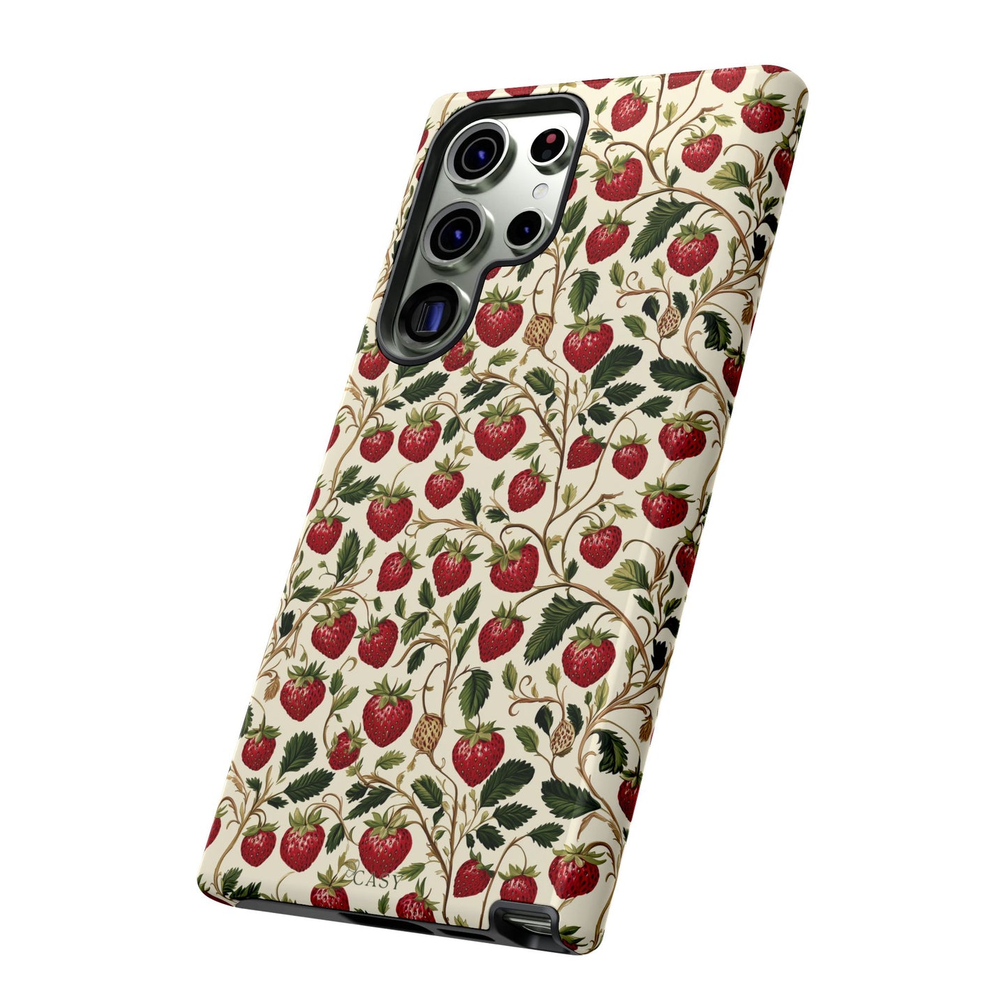 Enchanted Strawberry Patch | Botanical Phone Case