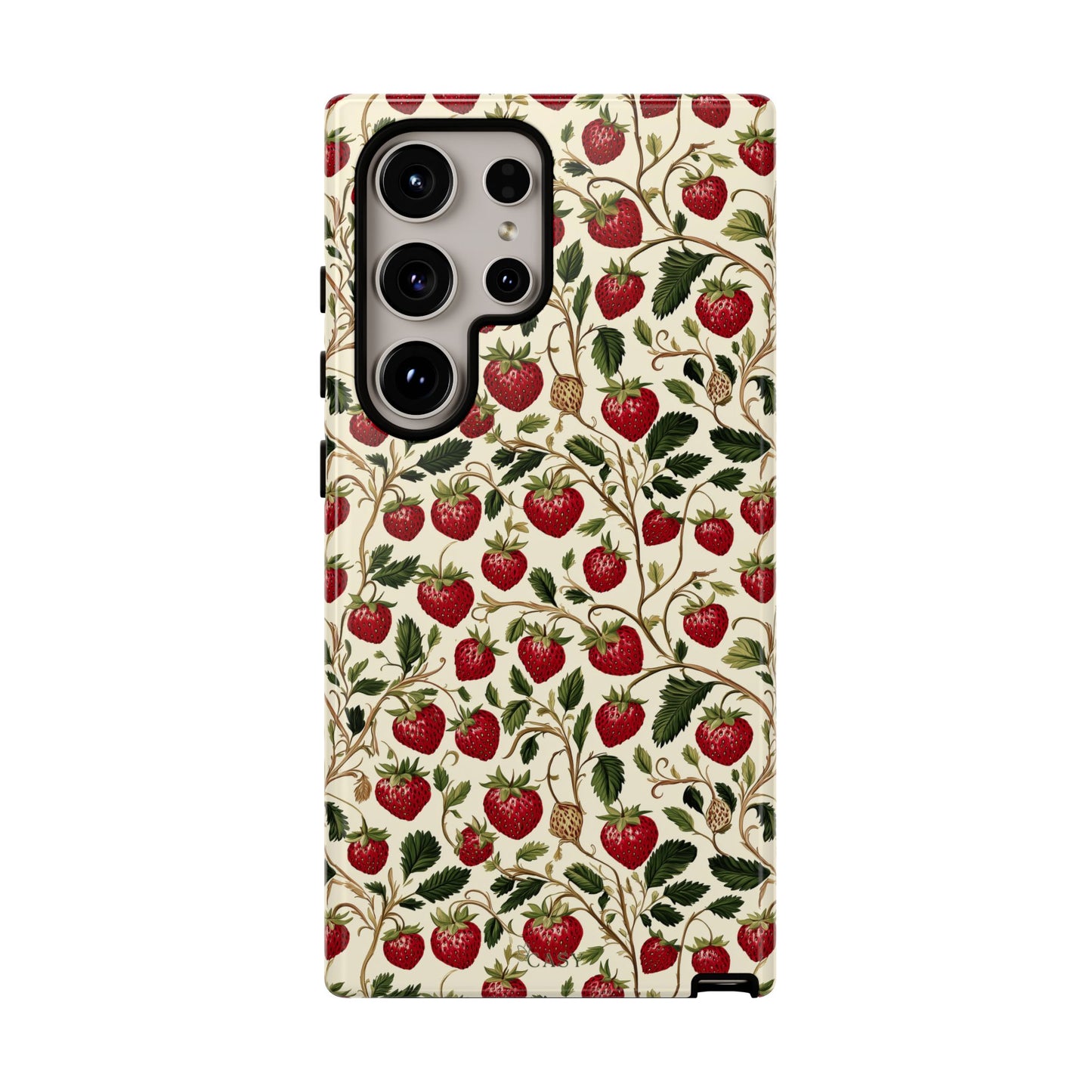 Enchanted Strawberry Patch | Botanical Phone Case