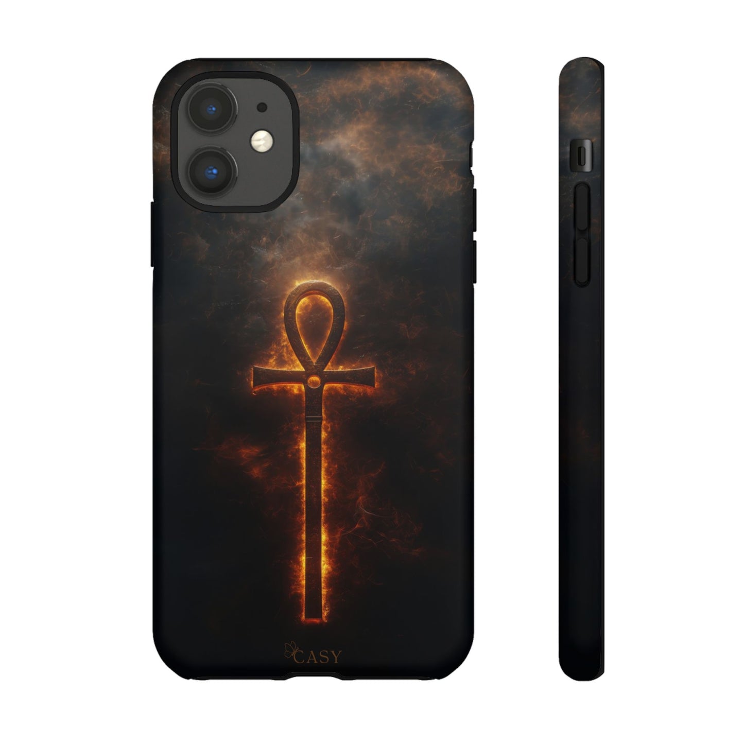 Burning Ankh | Mystic Phone Case