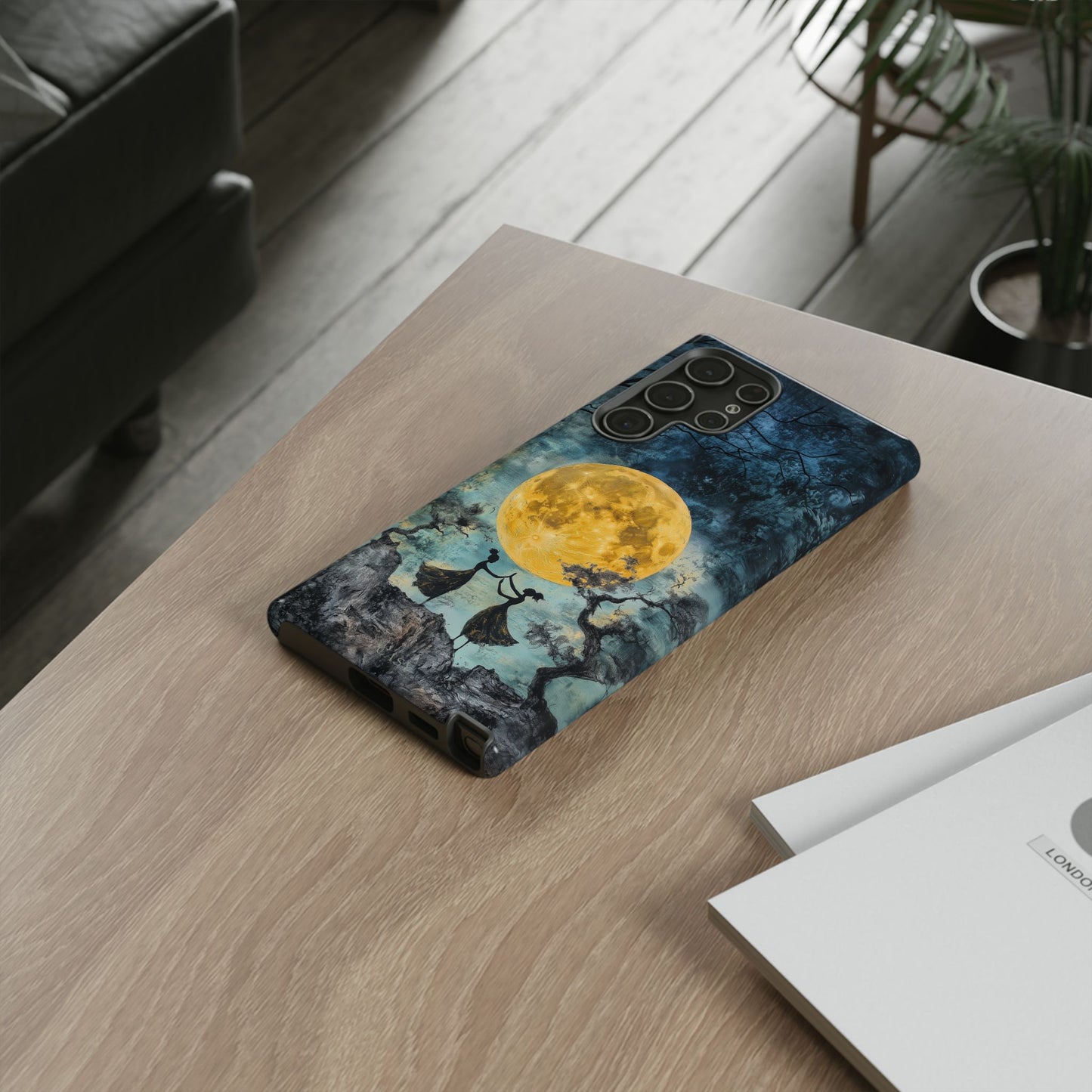 Moonrise Rendezvous | Moon Sisters Phone Case
