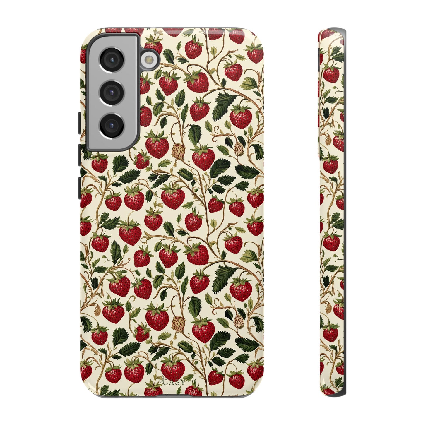 Enchanted Strawberry Patch | Botanical Phone Case