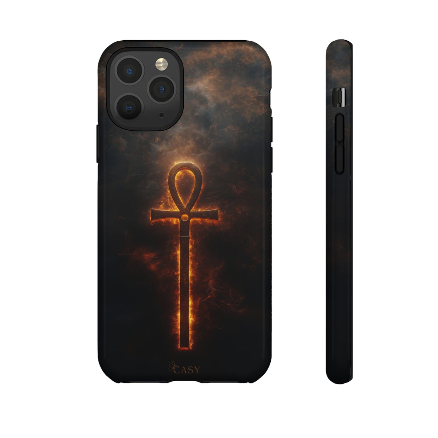 Burning Ankh | Mystic Phone Case