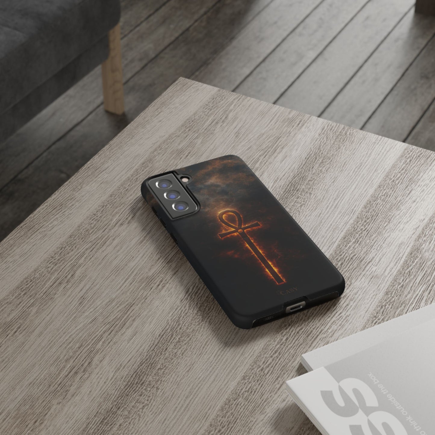 Burning Ankh | Mystic Phone Case