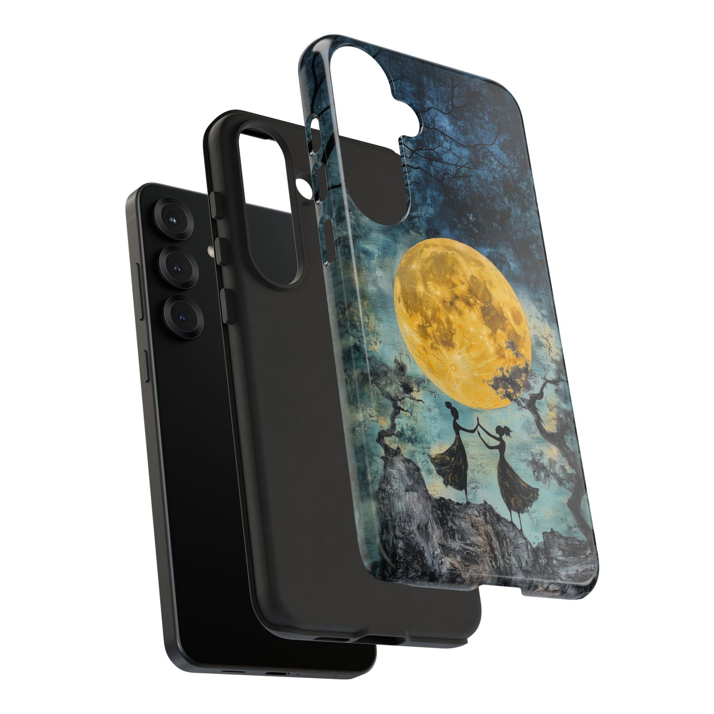 Moonrise Rendezvous | Moon Sisters Phone Case