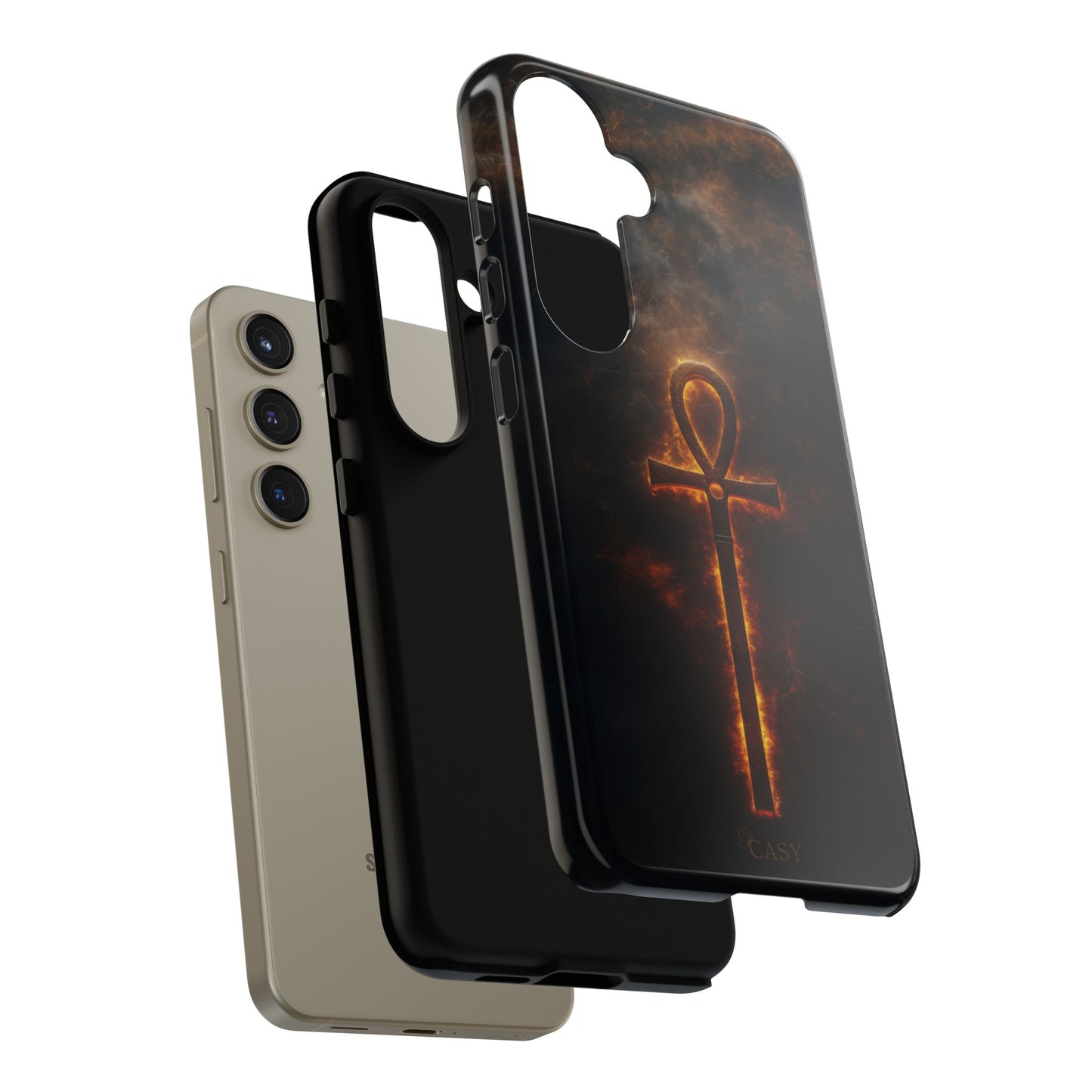 Burning Ankh | Mystic Phone Case