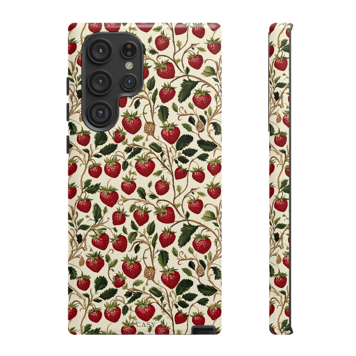 Enchanted Strawberry Patch | Botanical Phone Case