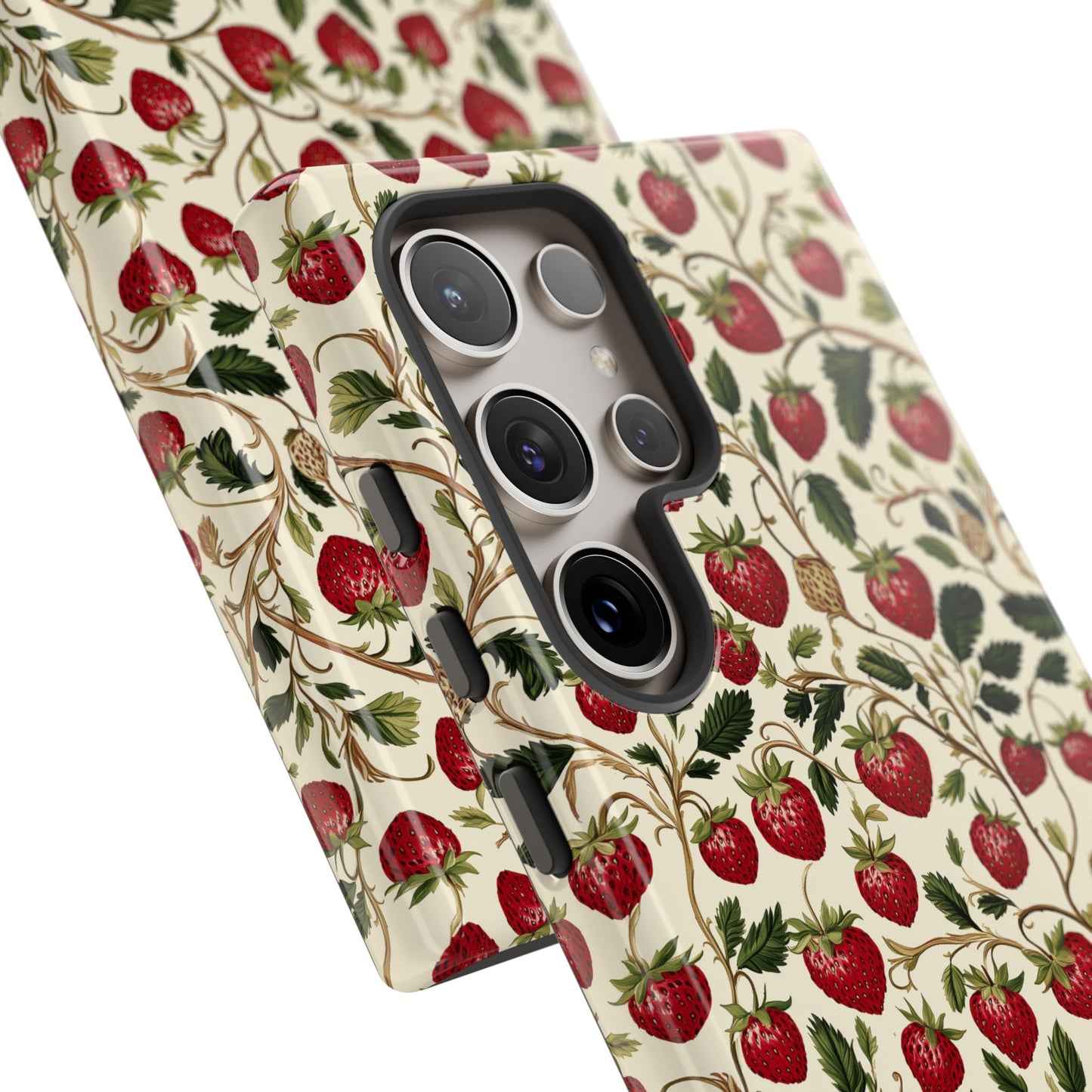 Enchanted Strawberry Patch | Botanical Phone Case