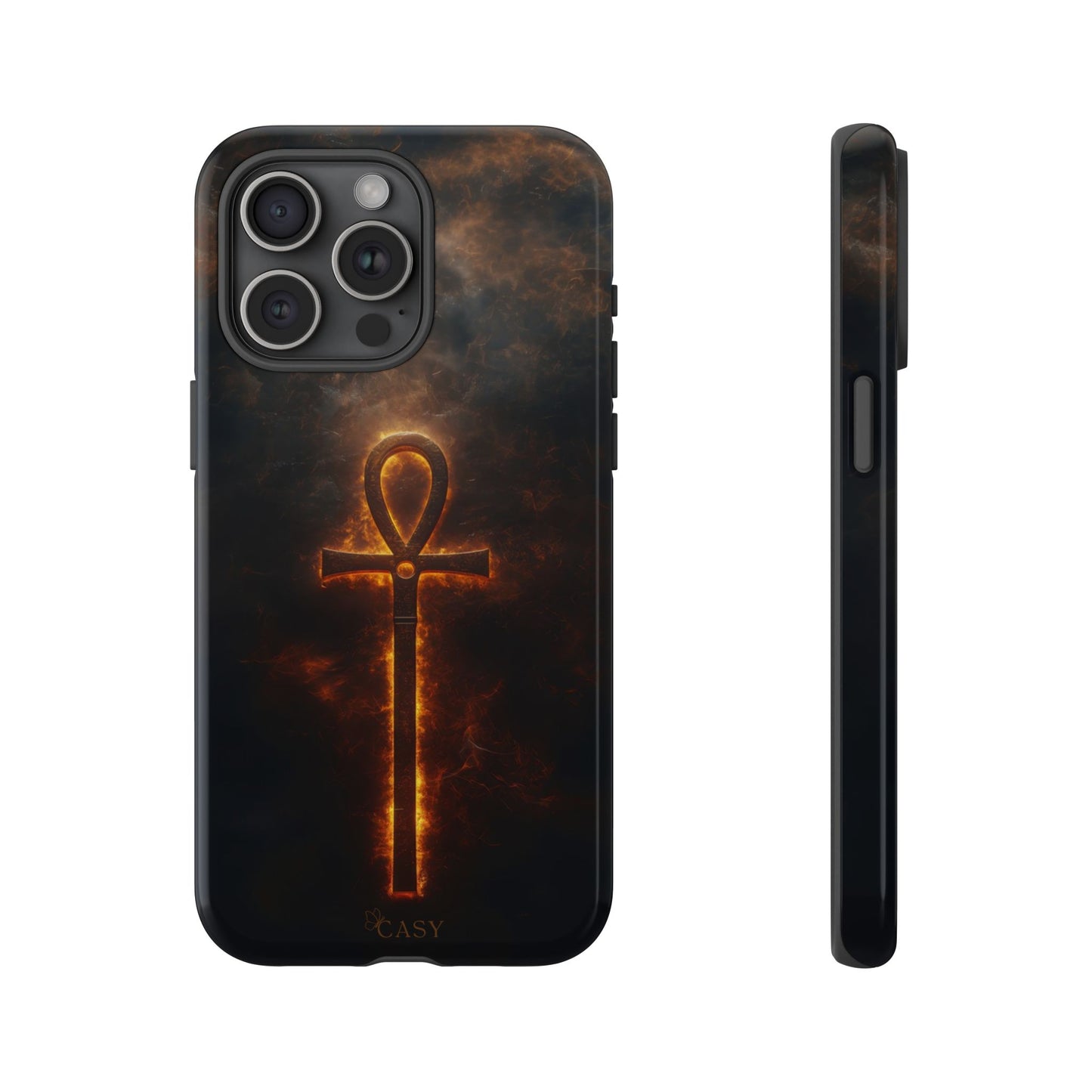 Burning Ankh | Mystic Phone Case