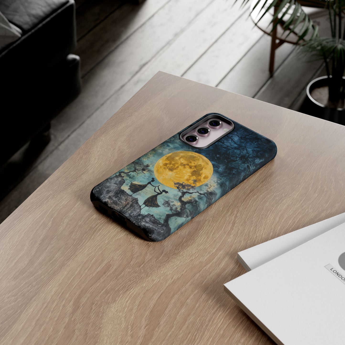 Moonrise Rendezvous | Moon Sisters Phone Case