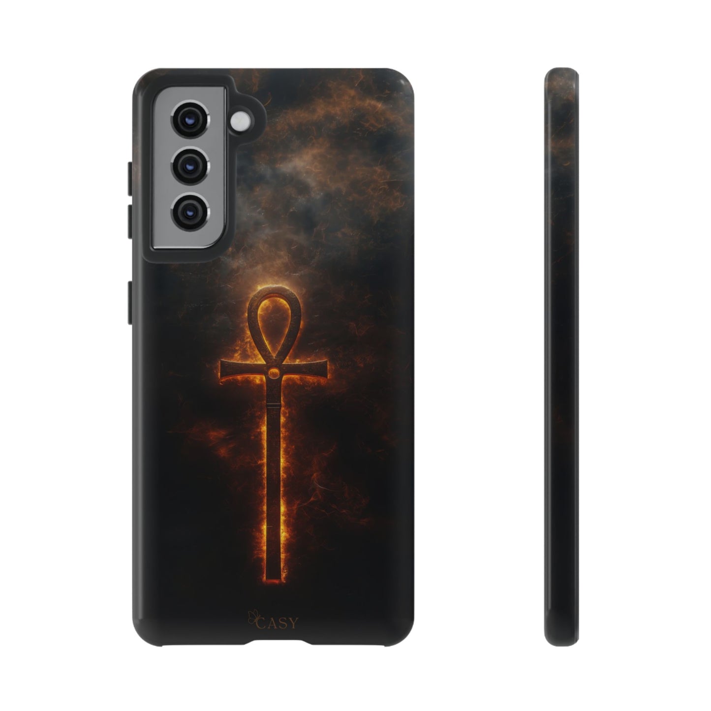Burning Ankh | Mystic Phone Case
