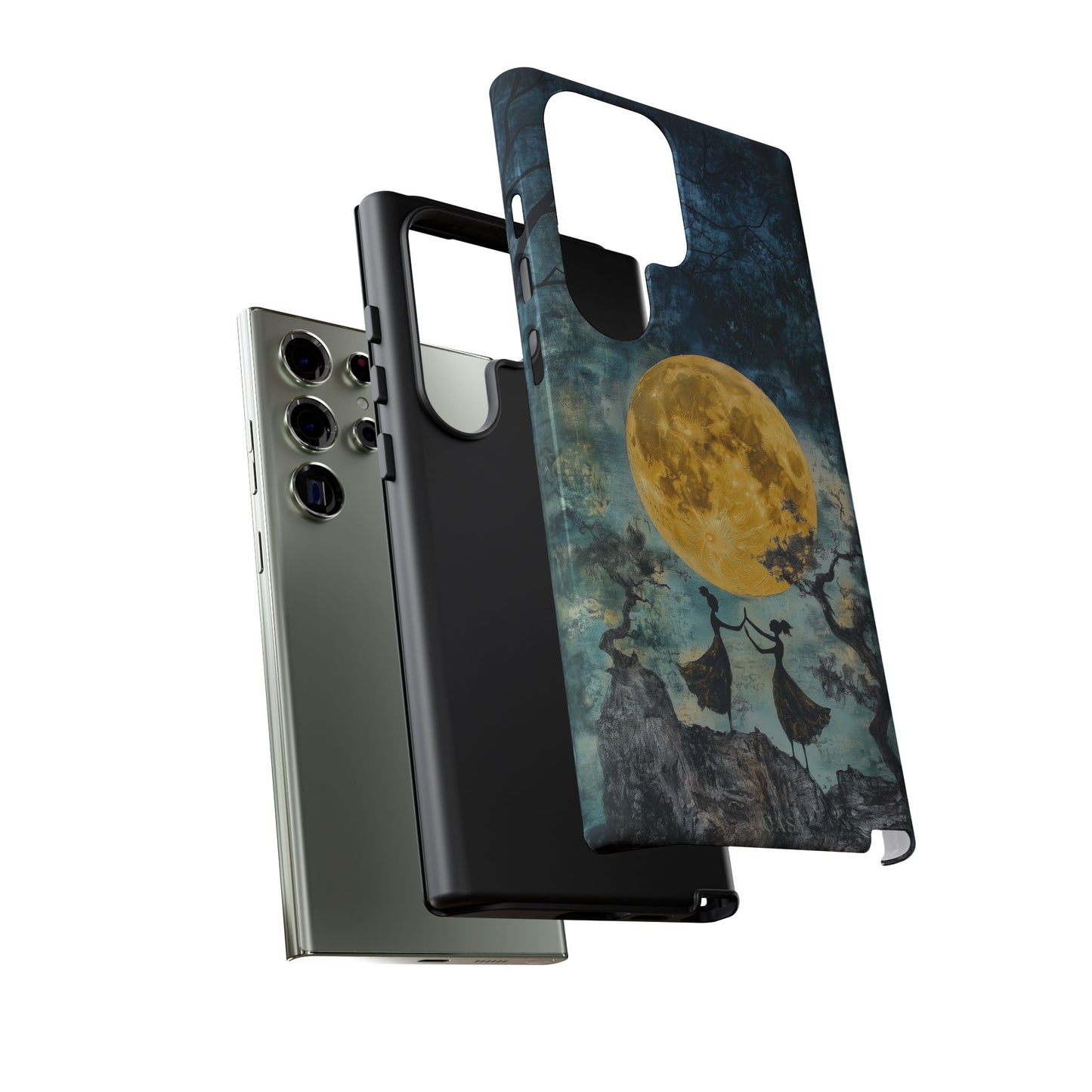 Moonrise Rendezvous | Moon Sisters Phone Case