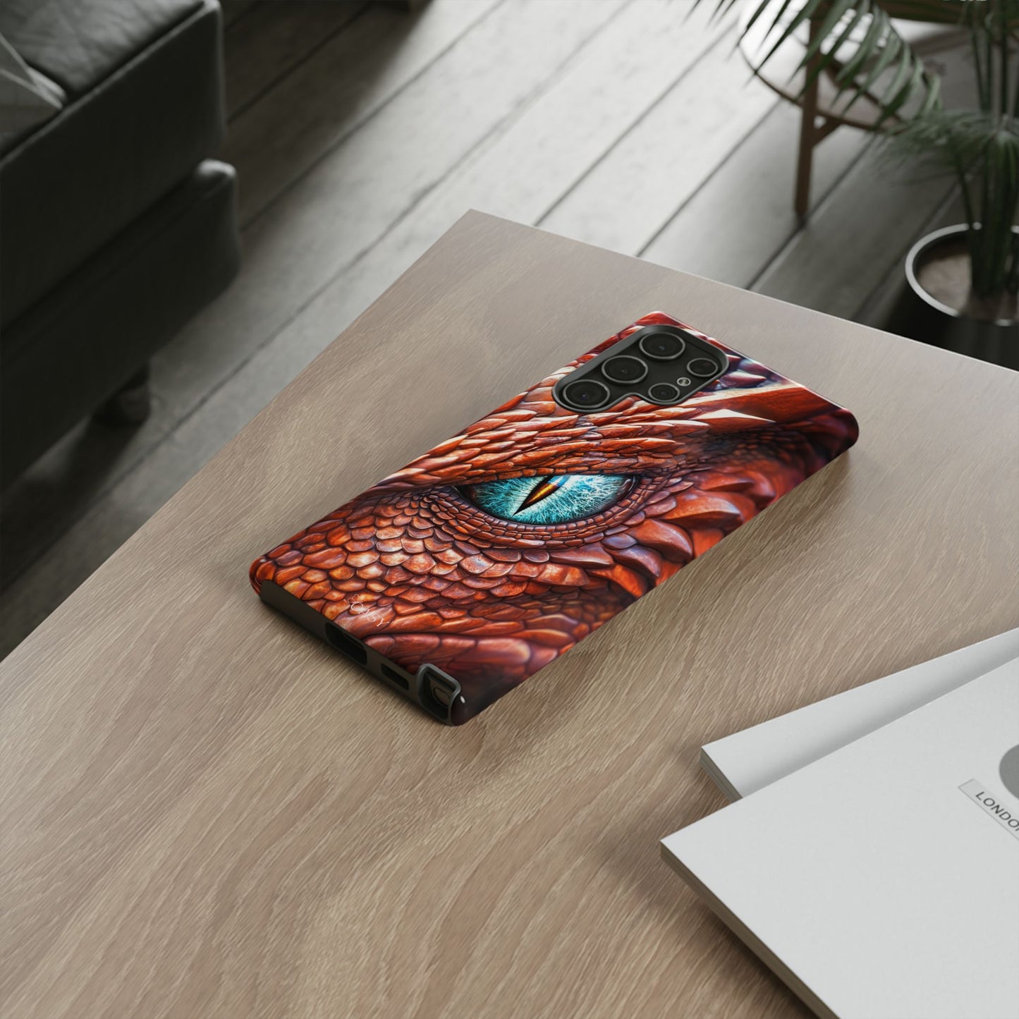 Draco Blue | Dragon Eye Phone Case