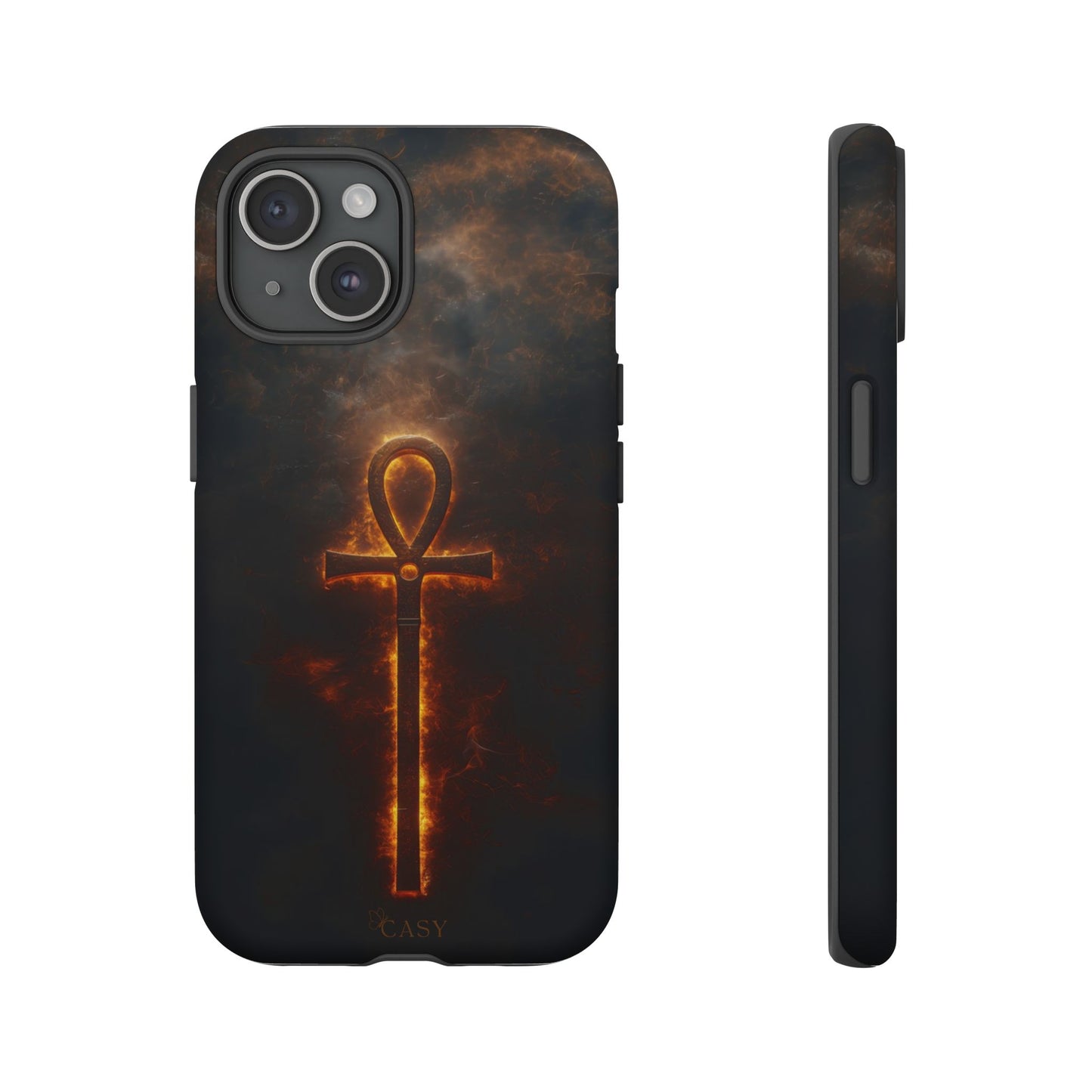 Burning Ankh | Mystic Phone Case