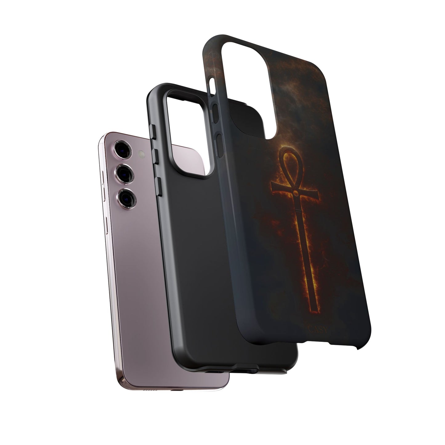 Burning Ankh | Mystic Phone Case