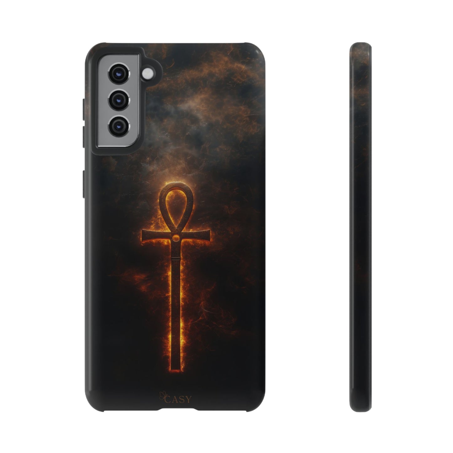 Burning Ankh | Mystic Phone Case