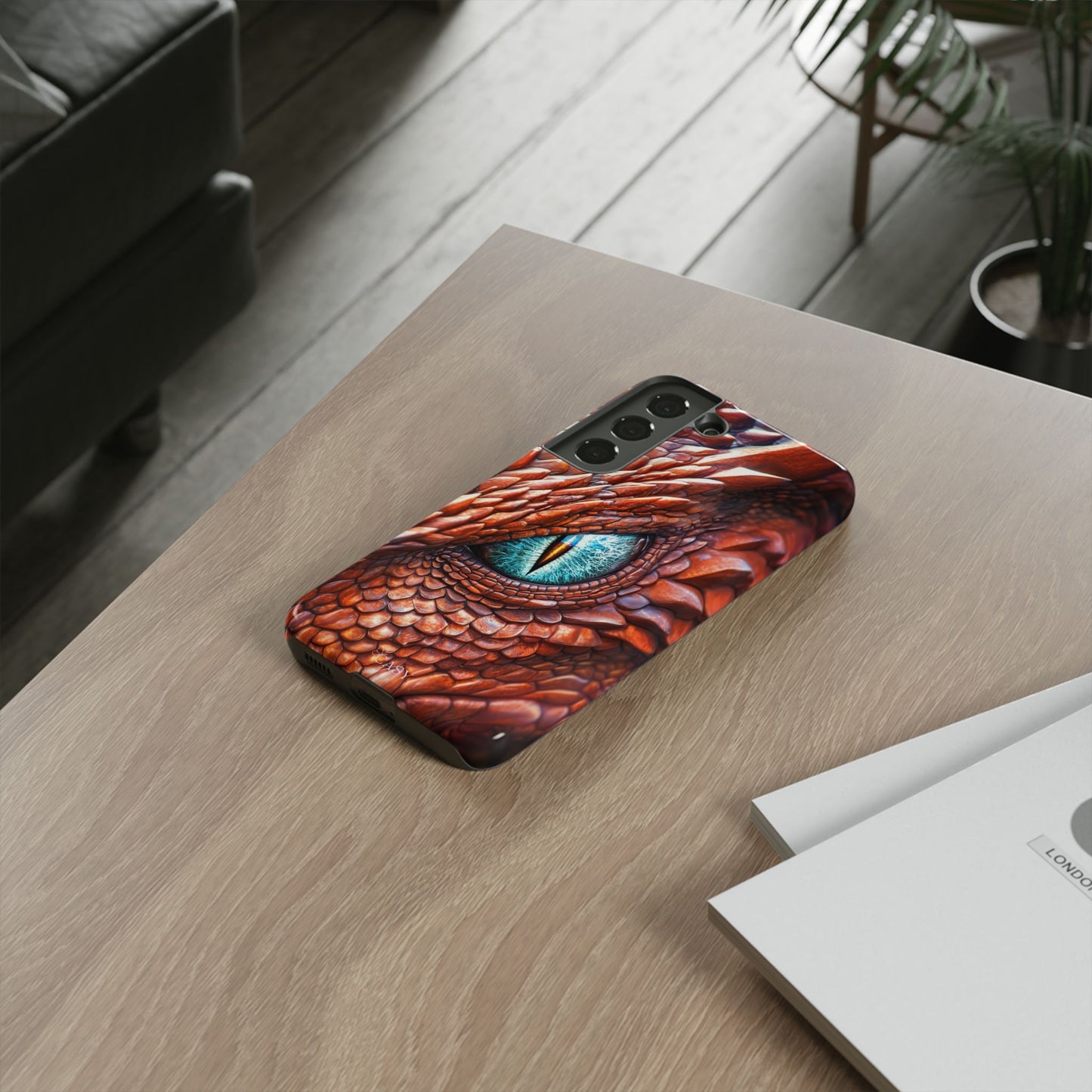 Draco Blue | Dragon Eye Phone Case