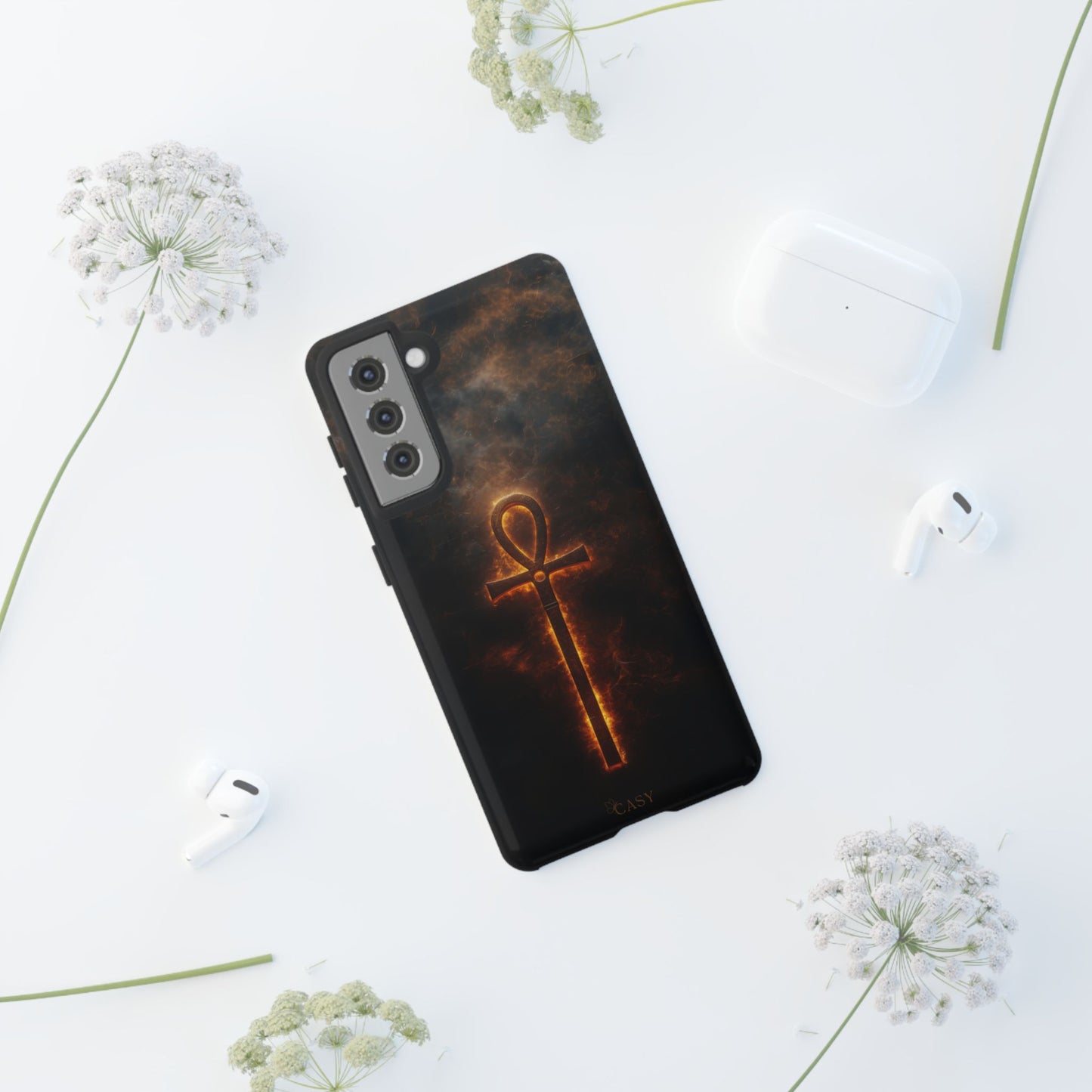 Burning Ankh | Mystic Phone Case