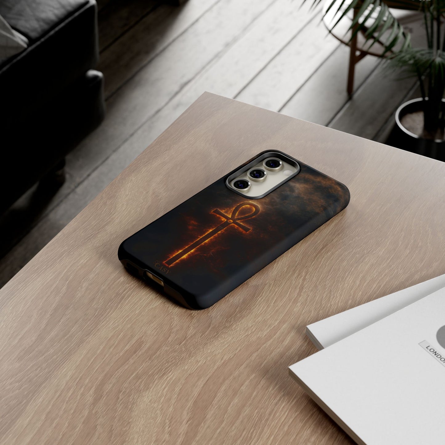 Burning Ankh | Mystic Phone Case