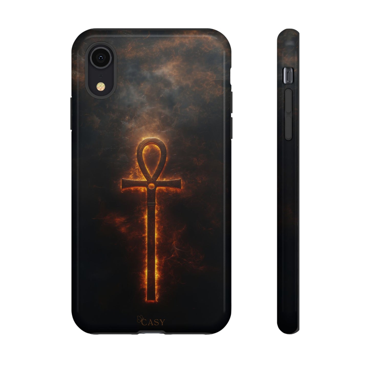 Burning Ankh | Mystic Phone Case