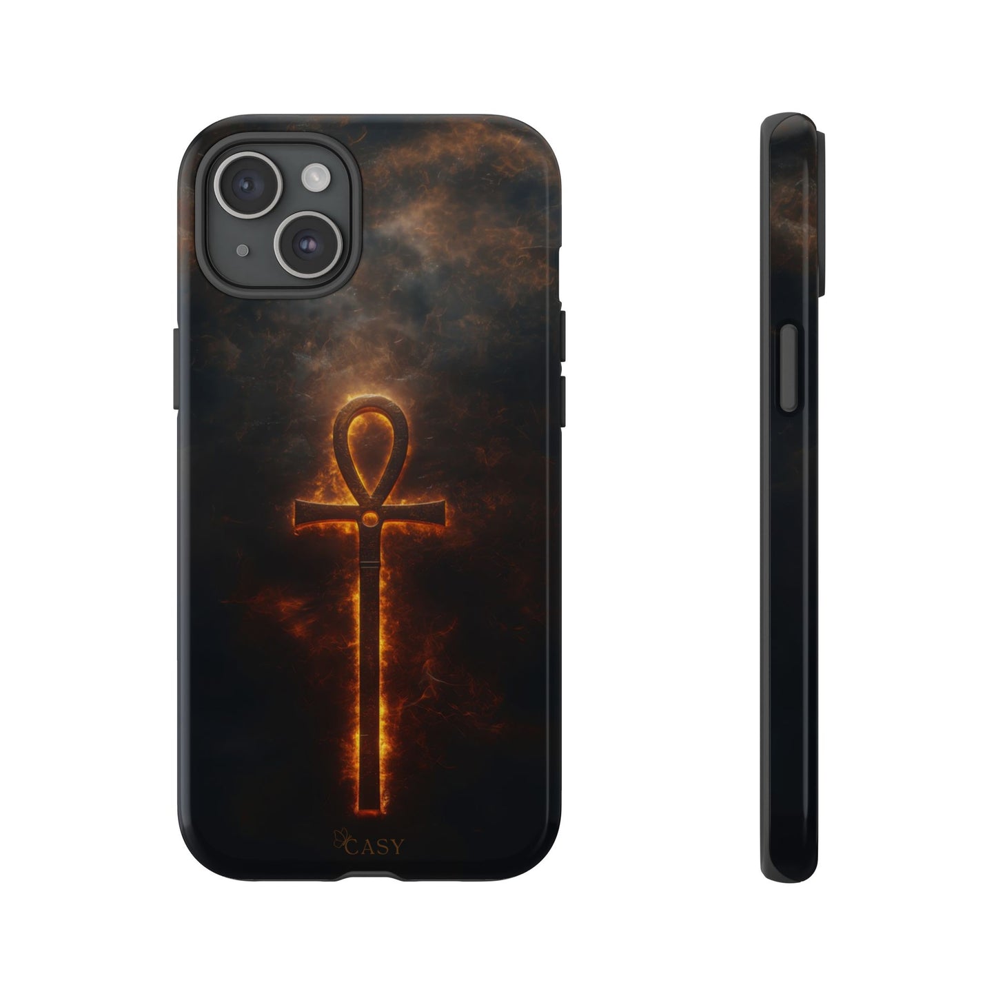 Burning Ankh | Mystic Phone Case
