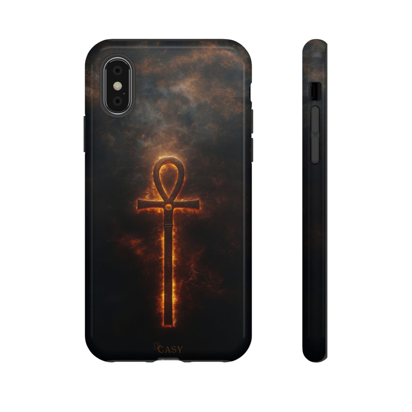 Burning Ankh | Mystic Phone Case