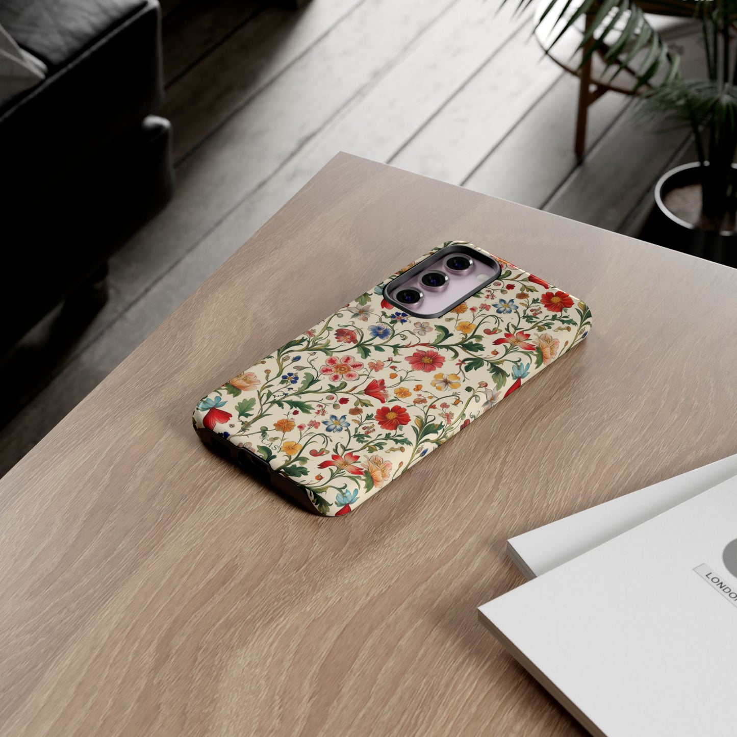 Victorian Meadow | Arts & Crafts Floral Phone Case