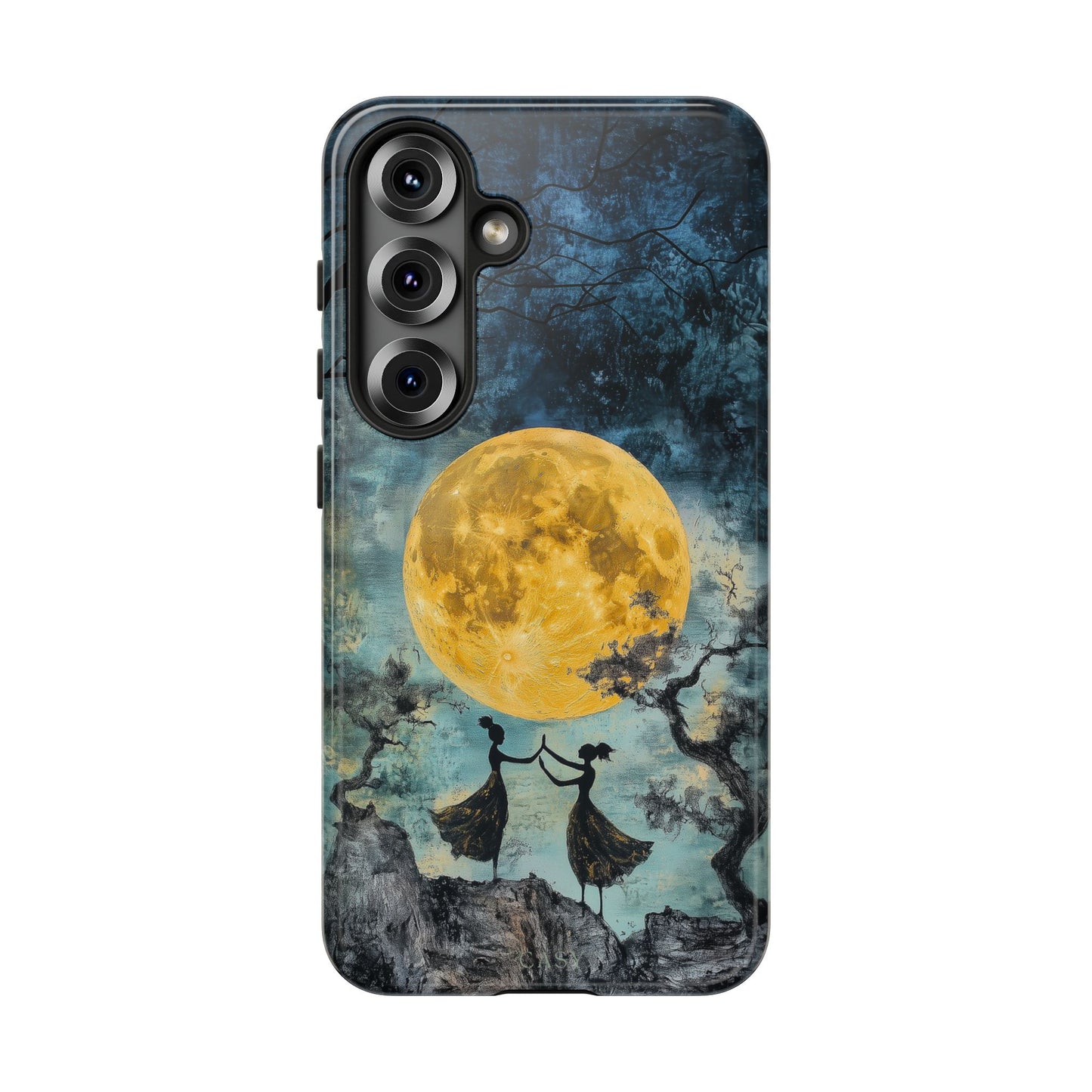 Moonrise Rendezvous | Moon Sisters Phone Case