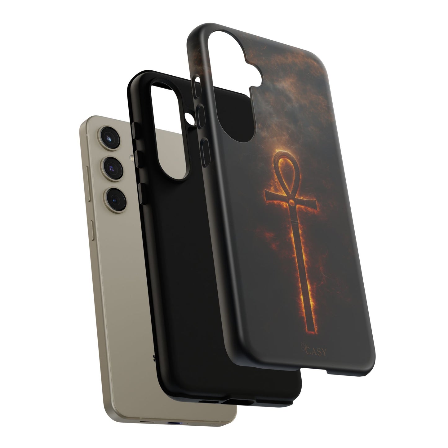 Burning Ankh | Mystic Phone Case