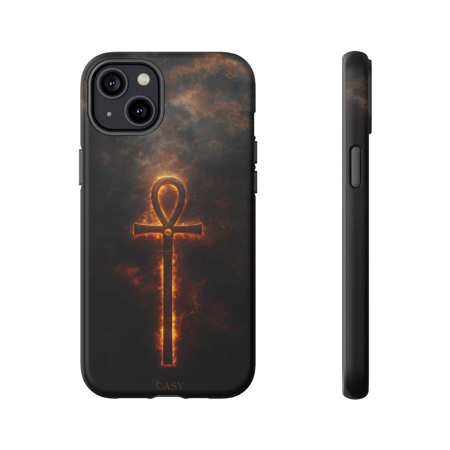 Burning Ankh | Mystic Phone Case