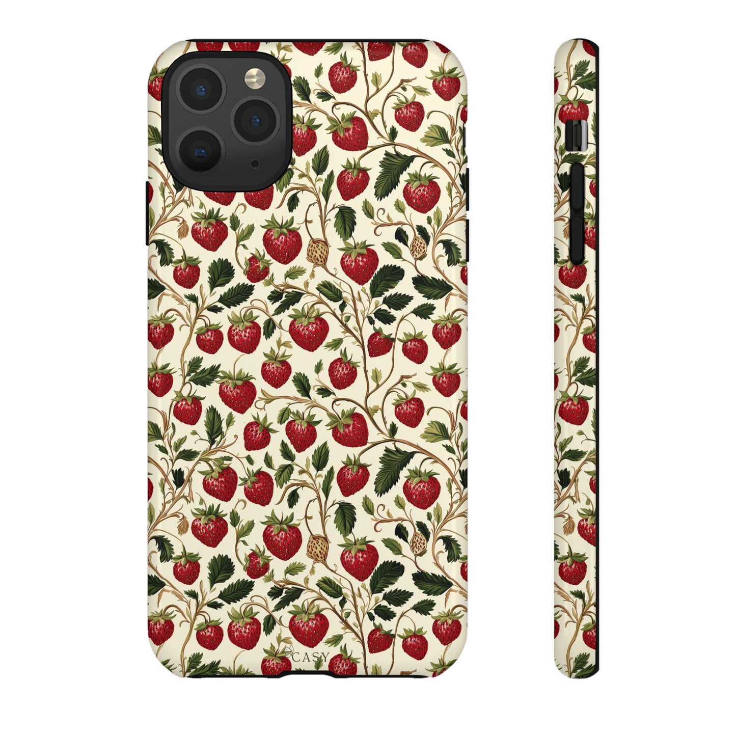 Enchanted Strawberry Patch | Botanical Phone Case