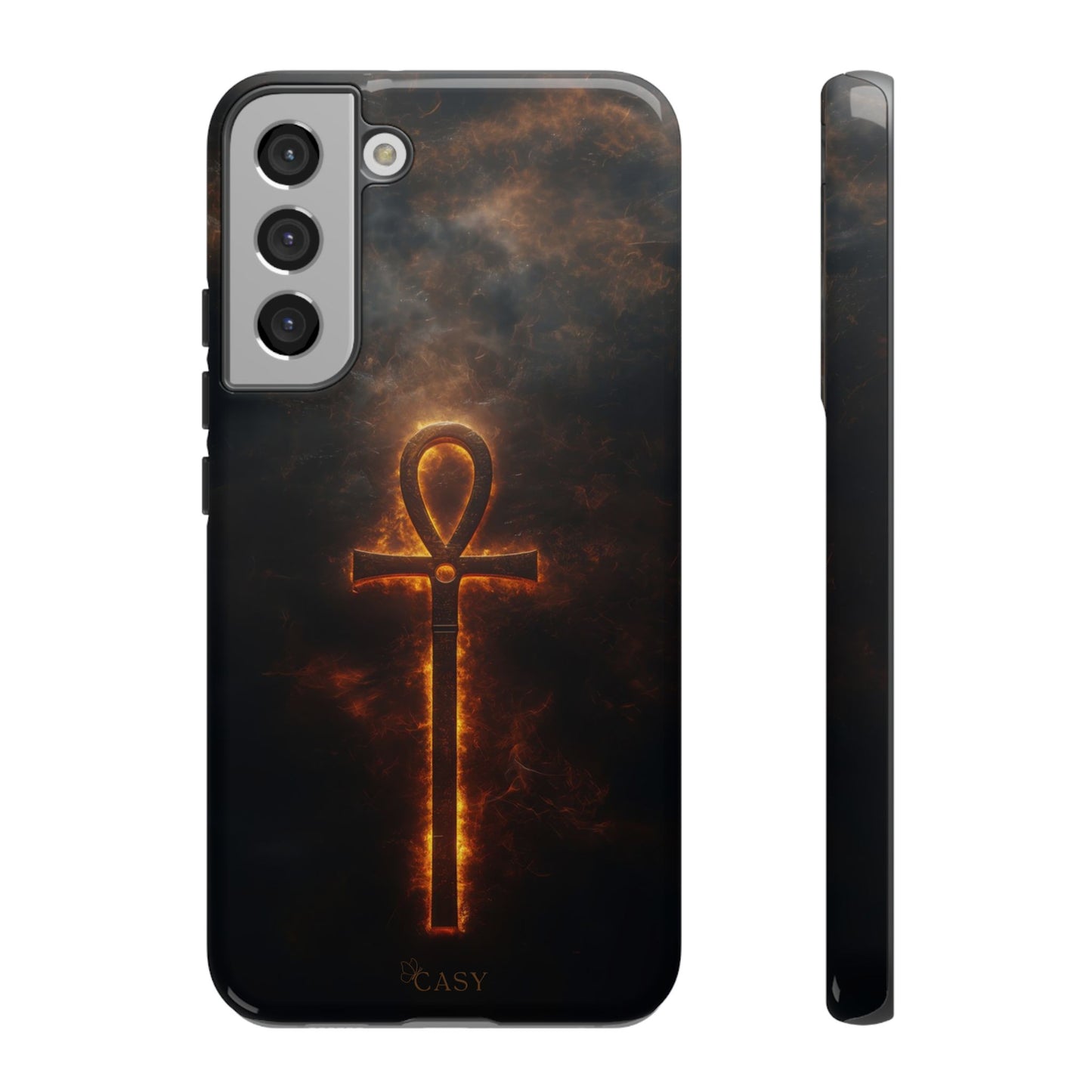 Burning Ankh | Mystic Phone Case