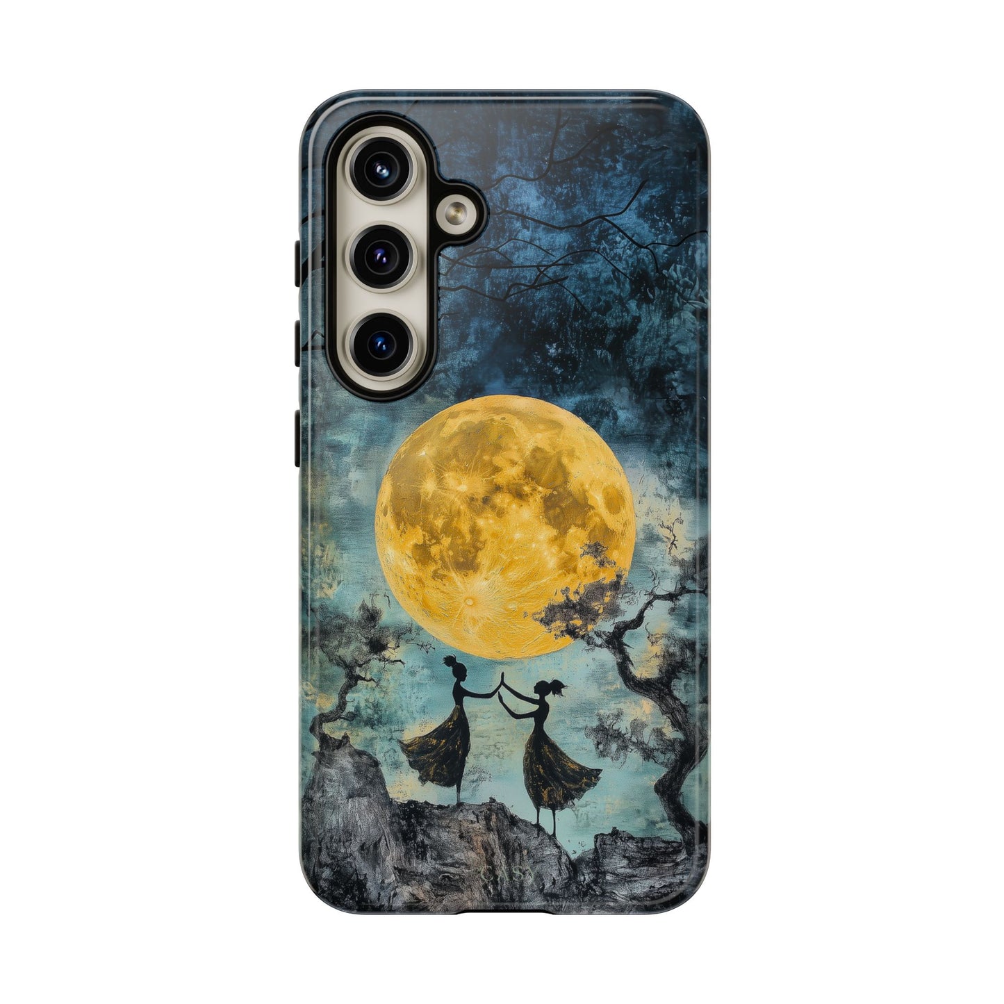 Moonrise Rendezvous | Moon Sisters Phone Case