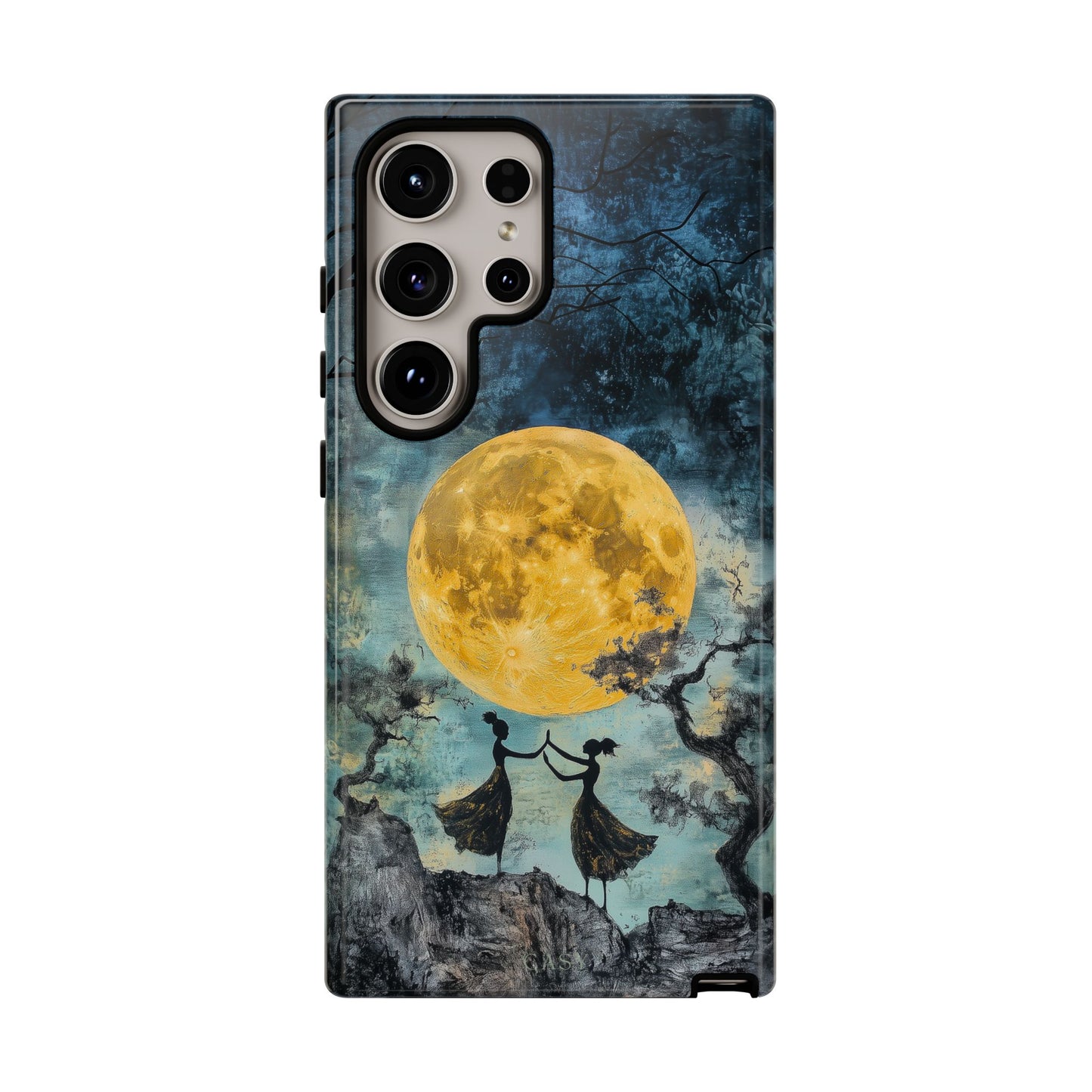 Moonrise Rendezvous | Moon Sisters Phone Case