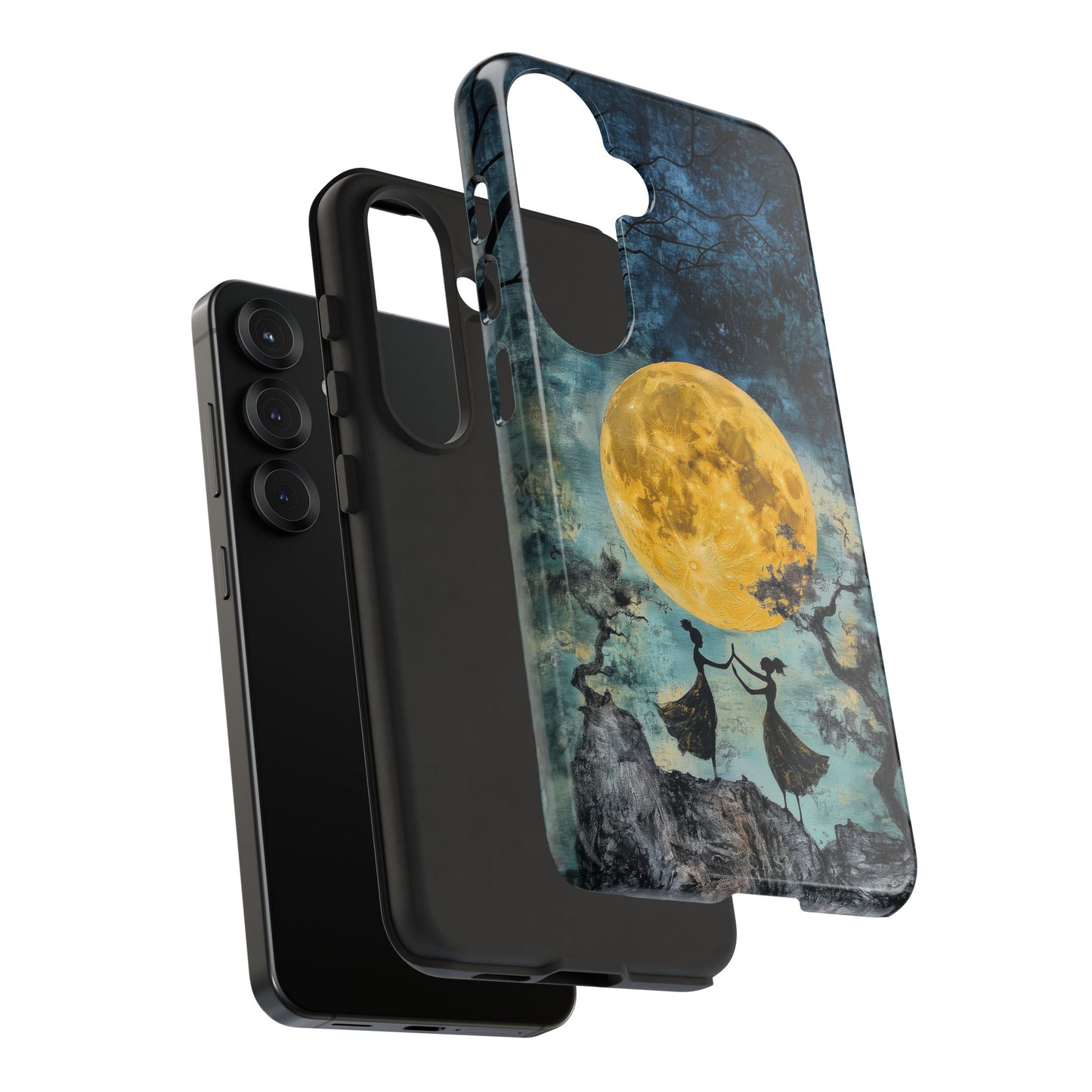 Moonrise Rendezvous | Moon Sisters Phone Case
