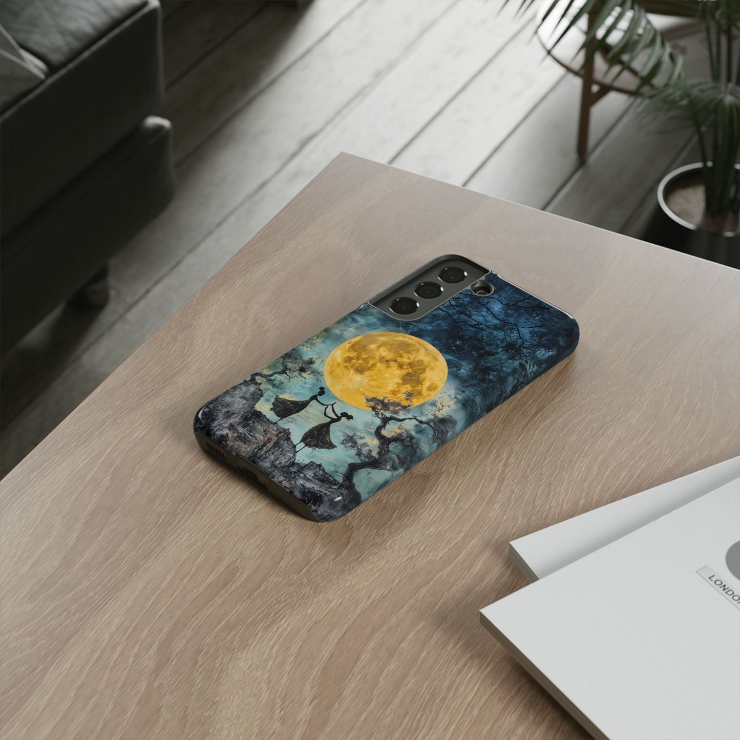 Moonrise Rendezvous | Moon Sisters Phone Case