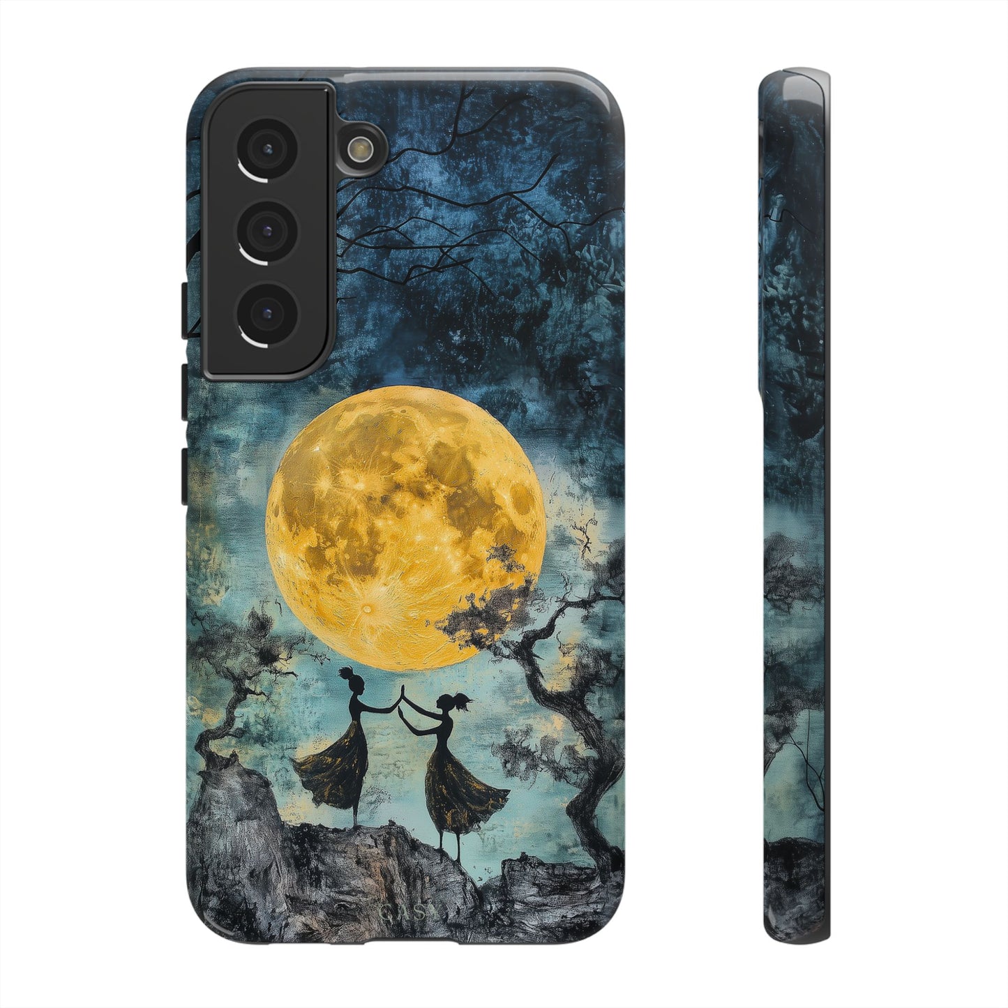 Moonrise Rendezvous | Moon Sisters Phone Case