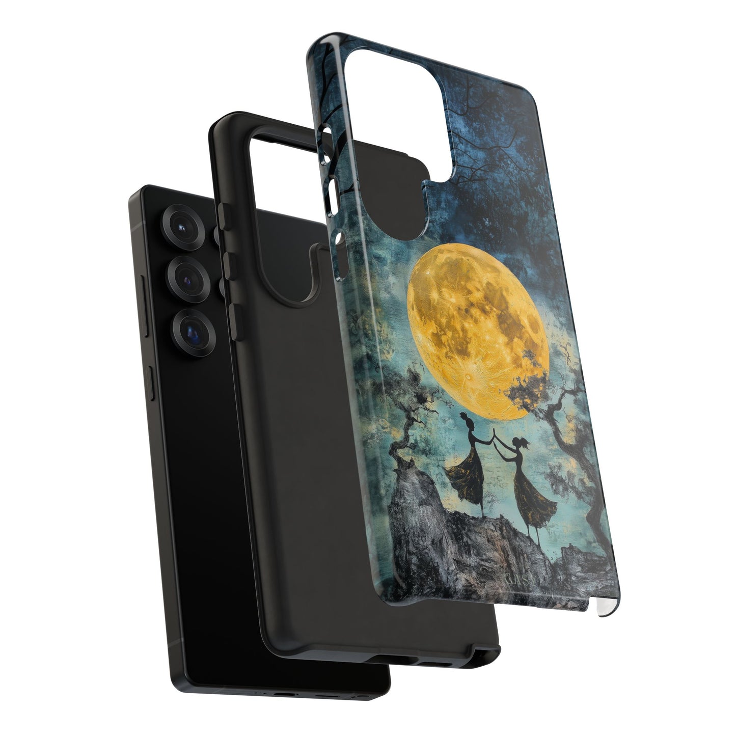 Moonrise Rendezvous | Moon Sisters Phone Case