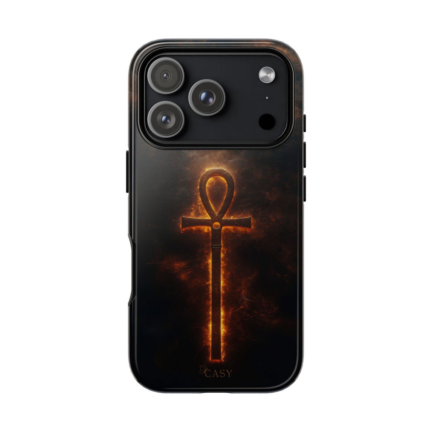 Burning Ankh | Mystic Phone Case