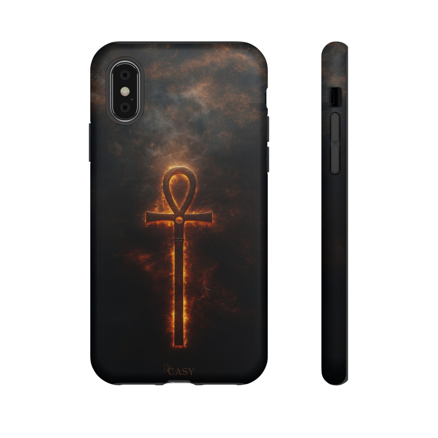 Burning Ankh | Mystic Phone Case