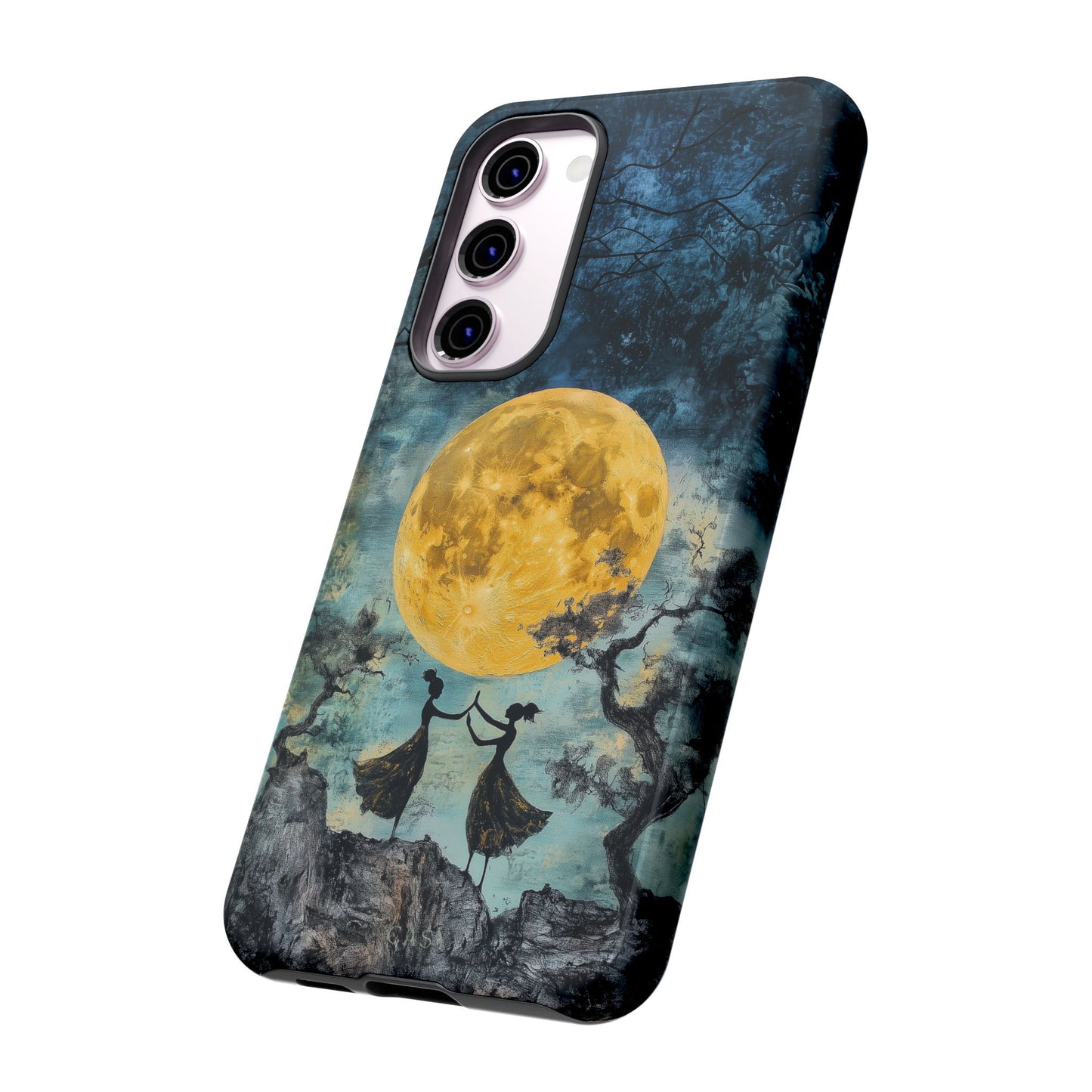 Moonrise Rendezvous | Moon Sisters Phone Case