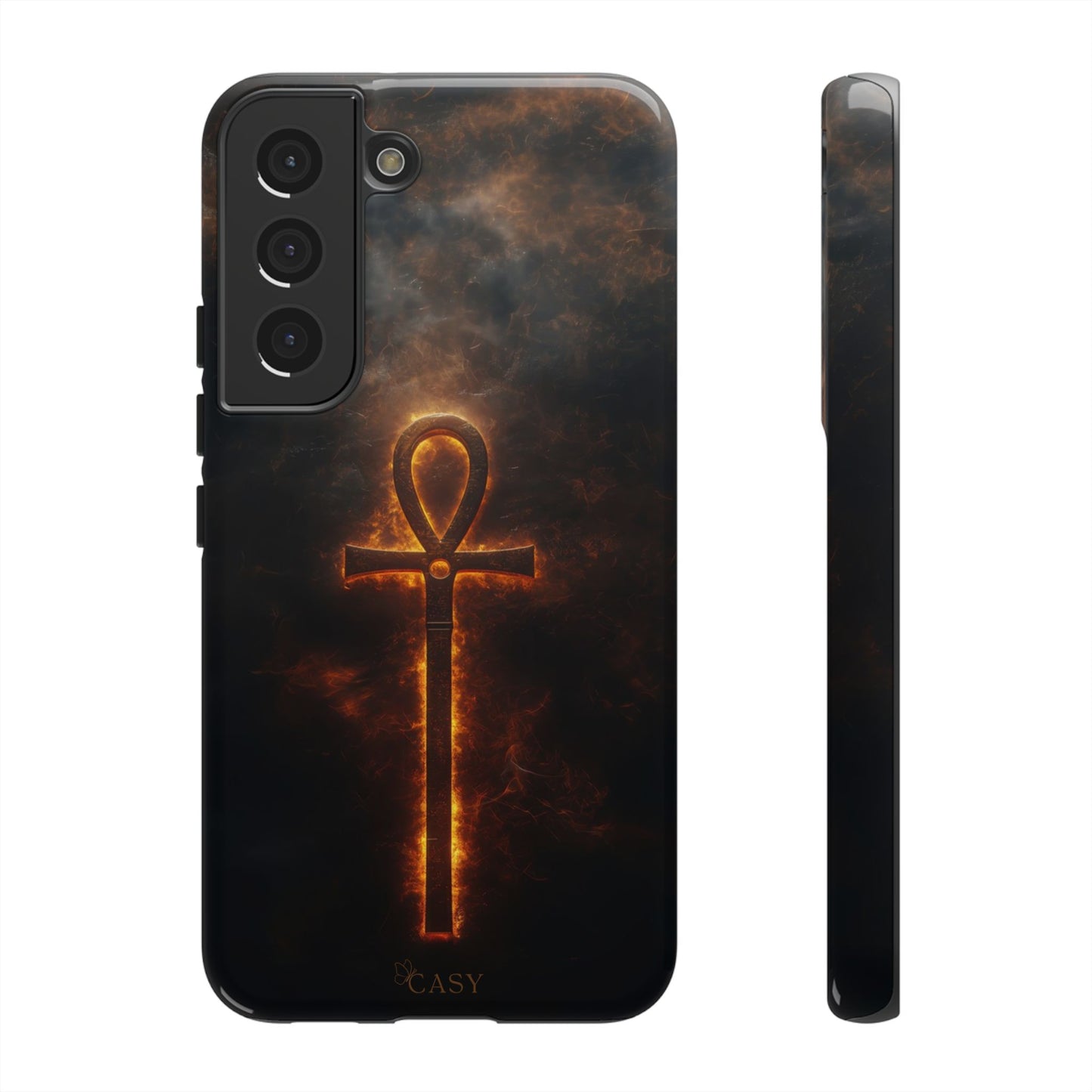 Burning Ankh | Mystic Phone Case
