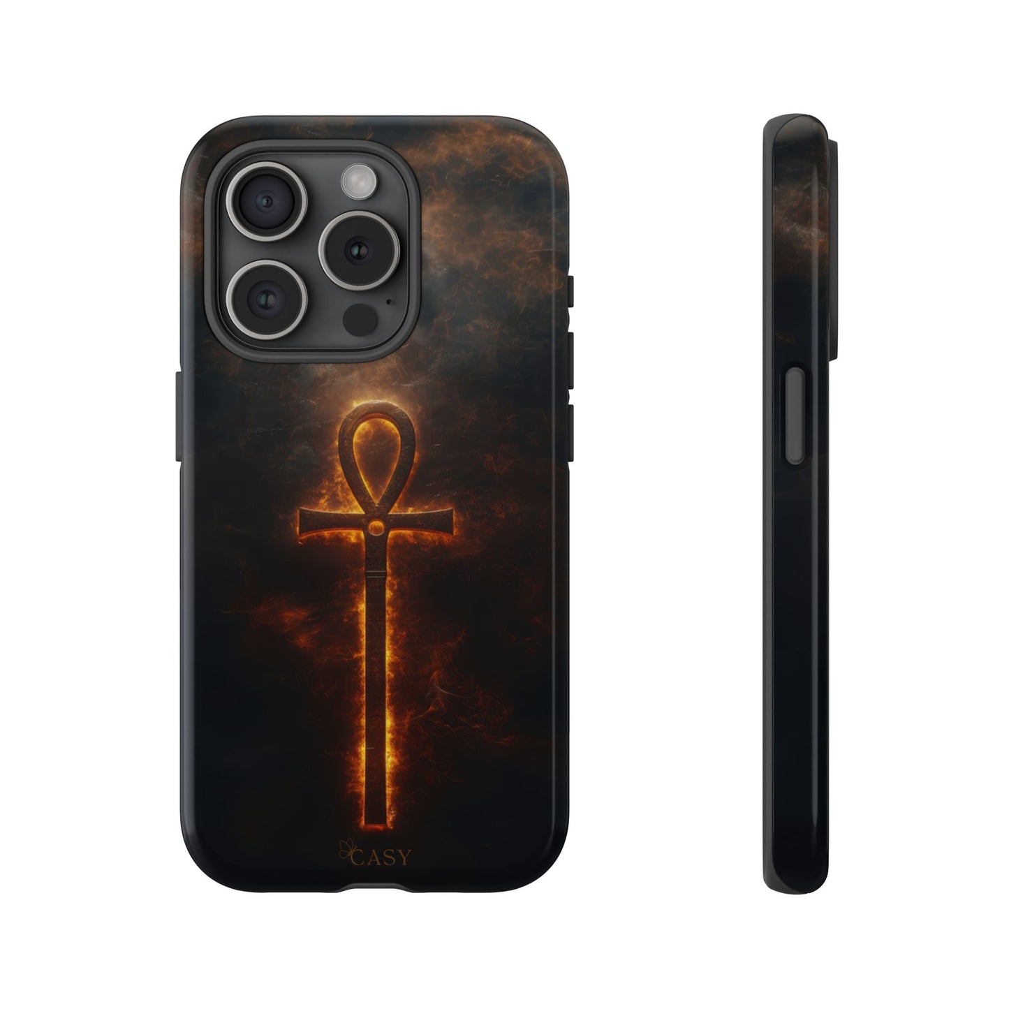 Burning Ankh | Mystic Phone Case