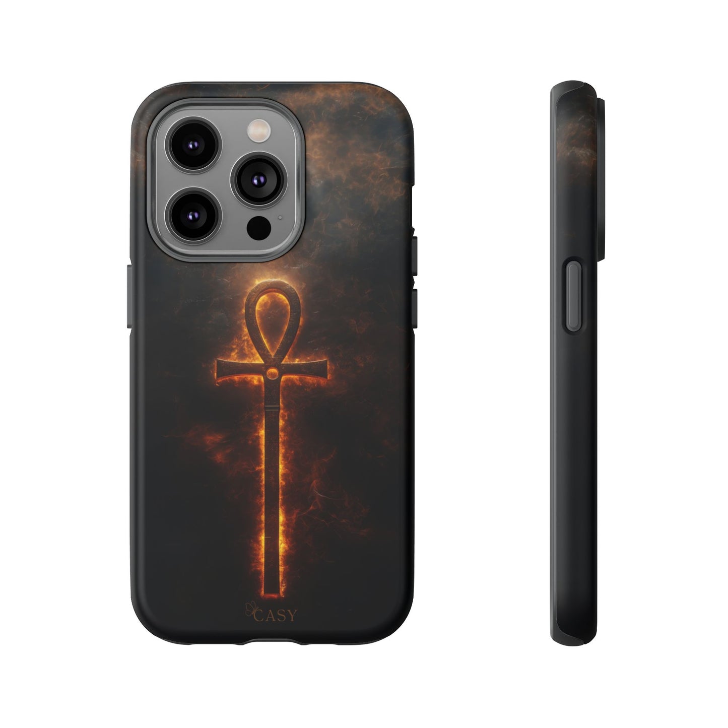 Burning Ankh | Mystic Phone Case