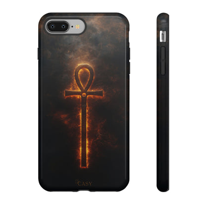 Burning Ankh | Mystic Phone Case