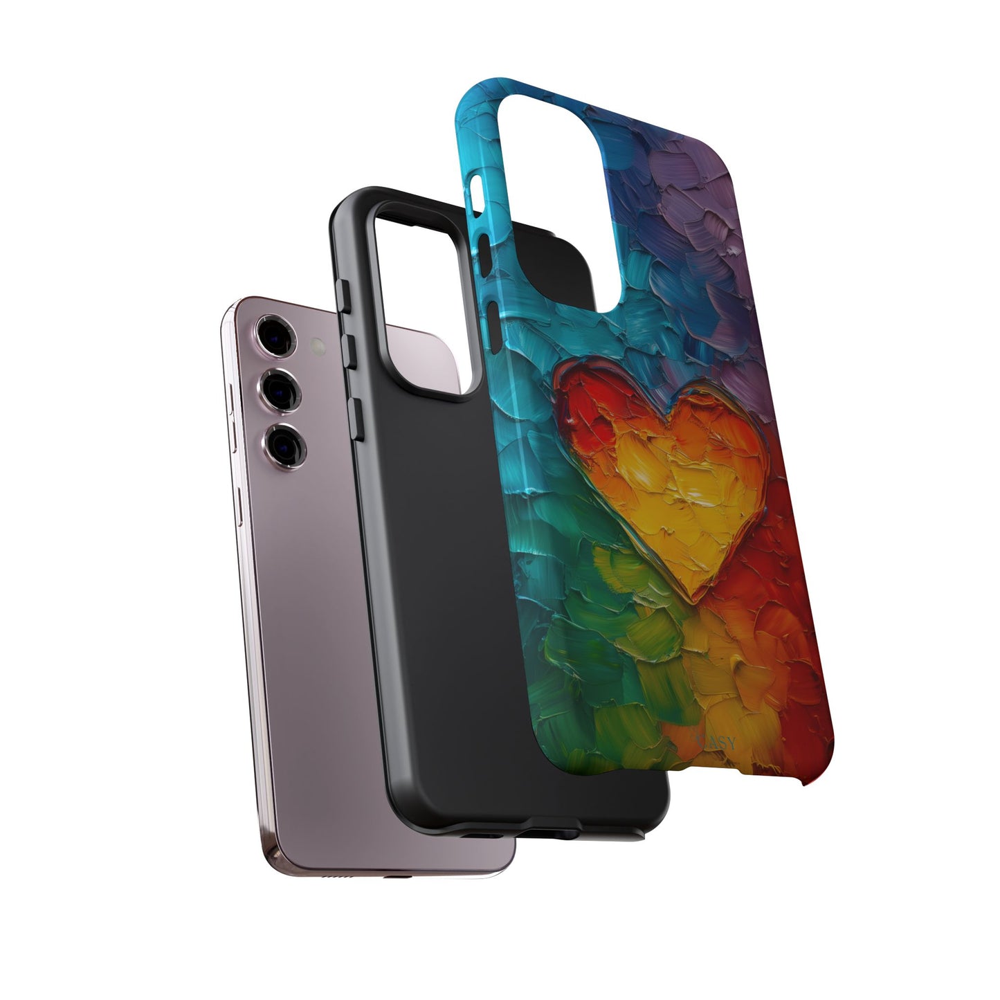 Love’s Spectrum | Impasto Phone Case