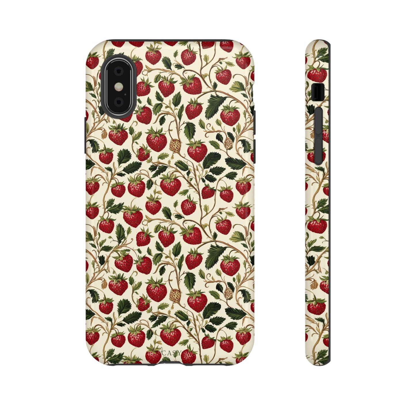 Enchanted Strawberry Patch | Botanical Phone Case
