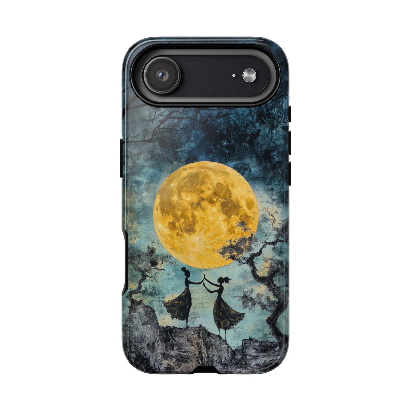 Moonrise Rendezvous | Moon Sisters Phone Case