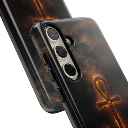 Burning Ankh | Mystic Phone Case