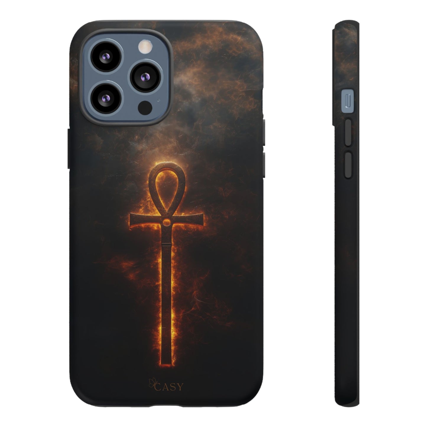 Burning Ankh | Mystic Phone Case